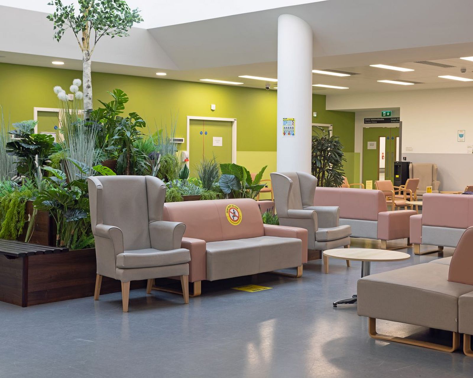 Calm clinical environment supported by donations to Aid for Cancer Treatment